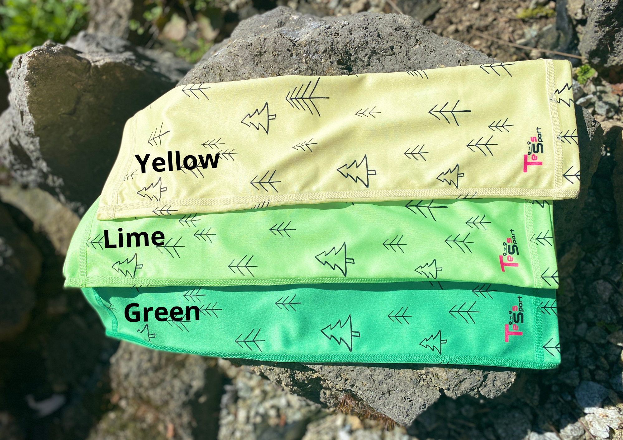 Nákrčník TessSport Forest Pastel Yellow